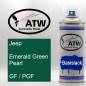 Preview: Jeep, Emerald Green Pearl, GF / PGF: 400ml Sprühdose, von ATW Autoteile West.